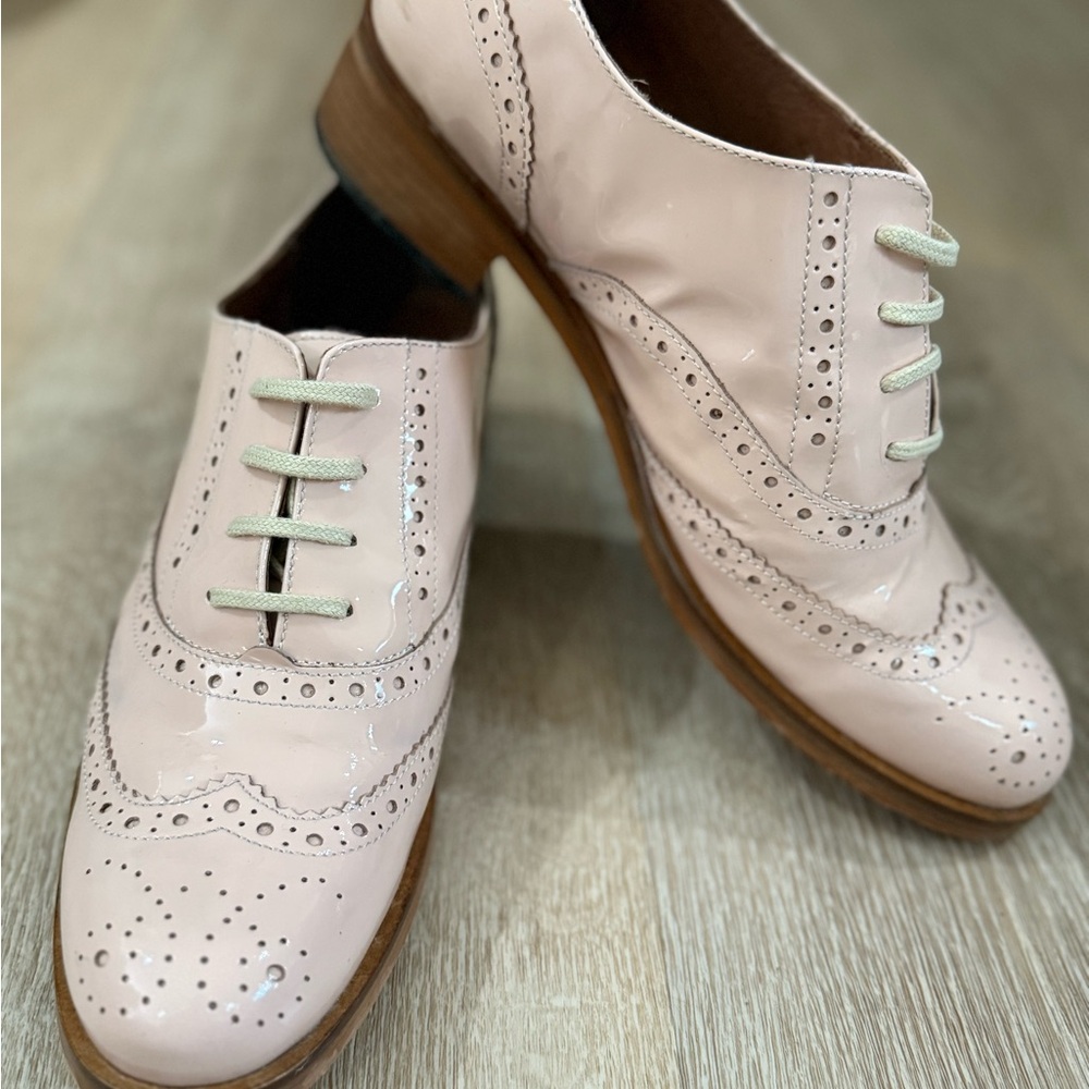 Girotti Pink Flats Sophisticated Loafers women’s size 42/US 11-11.5